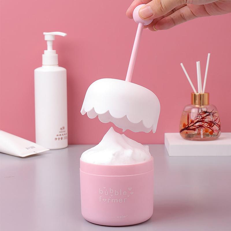 Portable Facial Cleanser Foam Maker Cup Bubble Foamer Foam Making Cup Body Washing Bubble Maker For Face Cleaning Tool