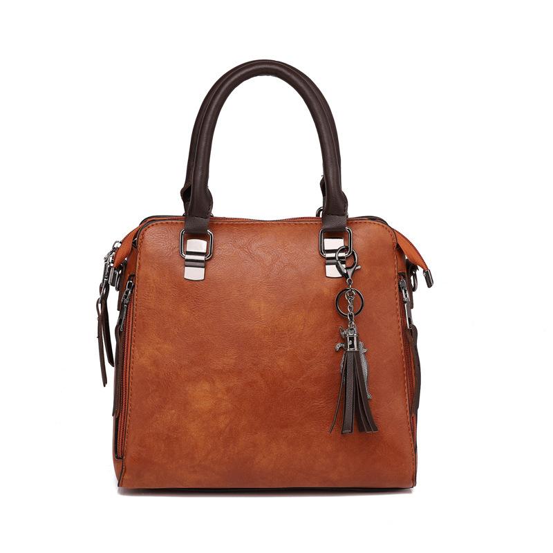 European and American Style New Child and Mother Multi-piece Women's Bag Popular Retro Women's Shoulder Bag Versatile Messenger Handbag