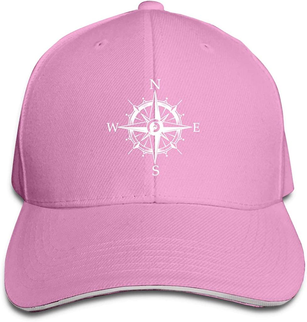 Unisex Nautical Sailing Compass Baseball Cap Adjustable Hat for Unisex and Women