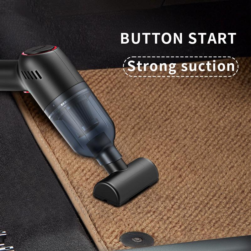 LEIBOO Wireless Vacuum Cleaner Dual Use for Home and Car High Power Powerful Home Appliance Vacuum Cleaner Portable Cleaning