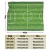 Soccer Field White Line Grass Background Soft Blankets Decorative Plush Throw Blanket Fun Couch Bed Flannel Bedspread Sofa Bed