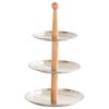 Metal Cupcakes and Fruits Tray Effective Stainless Steel Fruit and Candy Stands Organizers for Special Event