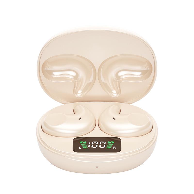 Invisible Sleep Wireless Earphone Bluetooth 5.3 Hidden Earbuds Lightweight Waterproof Noise Proof Touch Control Headphones