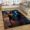 3D Anubis Pharaoh Horus Egyptian Mythology Gods Carpet Rug for Home Living Room Bedroom Sofa Doormat Decor,Area Rug Non-slip Mat