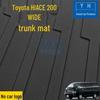Waterproof and Wear-Resistant Trunk Mat for Hiace 200 and HIACE200WIDE Wide-Body Models