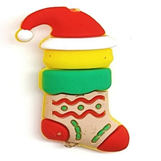 3D Santa Claus Silicone Beads Cartoon Pen for DIY Jewelry and Epoxy Crafting