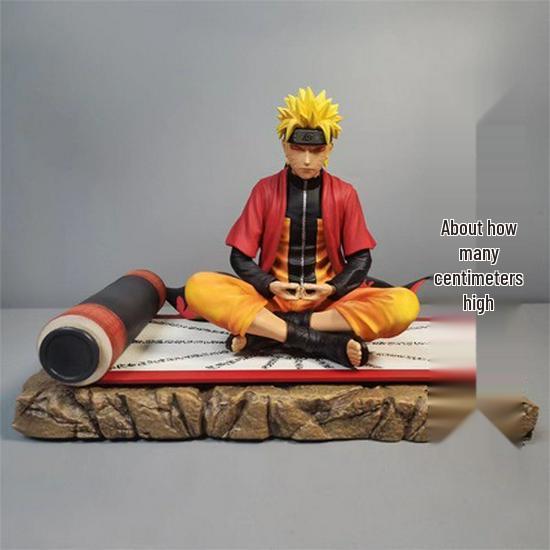 

Meditating Naruto Sage Figurine: Pain Arc Wind Flow Decoration