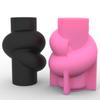 Unique Twist Knots Silicone Mold for DIY Vase Flower Arrangement Vase Resin Molds Desktop Decoration Table Centerpiece
