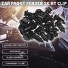 TUCKBOLD Honda Pilot 2003-2015 Car Front Fender Skirt Clip Durable No.91503SZ5003 | Bumper Push Type Plastic Retainer Rivets Black 20pcs
