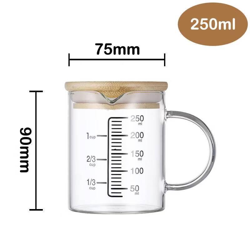 ZISIZ Large Capacity Transparent Water Cup