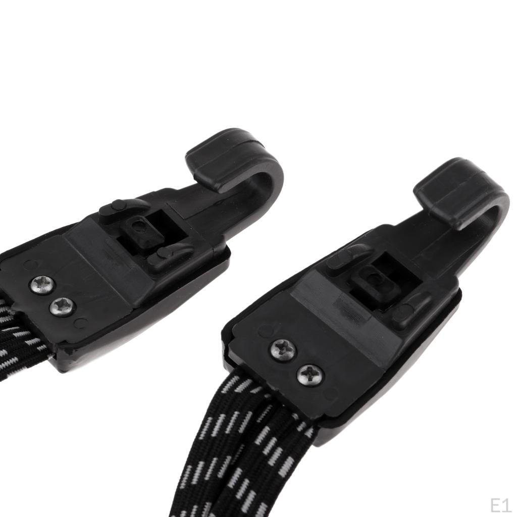 Elastic Motorcycle Scooter Bike Luggage Strap Rope Hooks