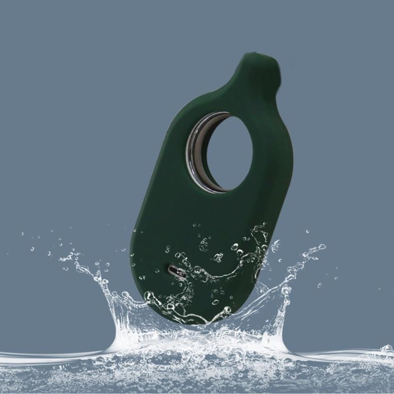 Suitable for Smarttag 2 Protective Case Silicone Keychain Pet Dog Tracker Locator Positioning Housing Anti-Scratch Cover