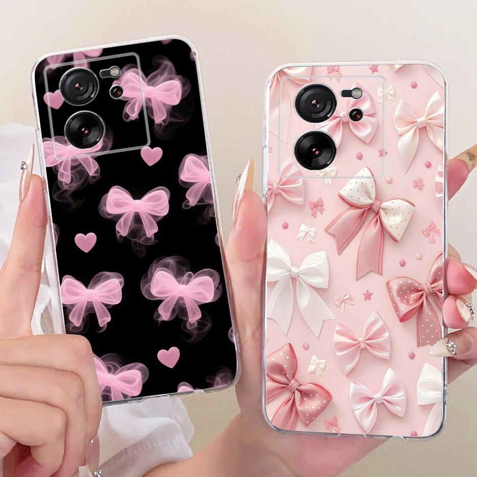 For Xiaomi Mi 13T Pro 5G Case Luxury Butterfly Tree Painted Cover Soft Silicone Phone Case For Xiaomi 13T Pro Mi13T Pro 5G Shell
