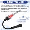 2023 Repair Tools Ignition System Coil Engine Test Car Spark Plug Tester In-Line Igniton Spark Tester Autos Diagnostic Test Tool