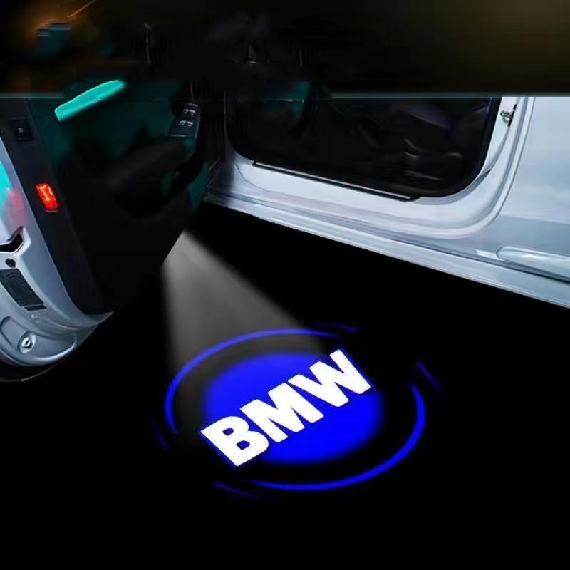 2/4Pcs Car Door LED Light Welcome Logo BMW M X1 X2 X3 X4 X5 X6 X7 F15 E90 E92 E60 E61 E65 F01 F02 F15 F30 M5 G30 G38  Lighting.