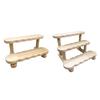 Premium Wood Figurine Display Shelf Stylish Wood Display Unit Presentation Organizers For Enhancing Home Aesthetics