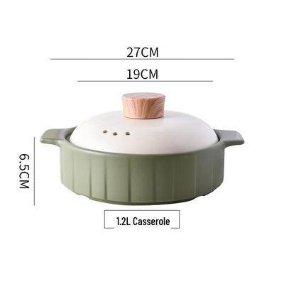 ZISIZ Ceramic Stew Pot