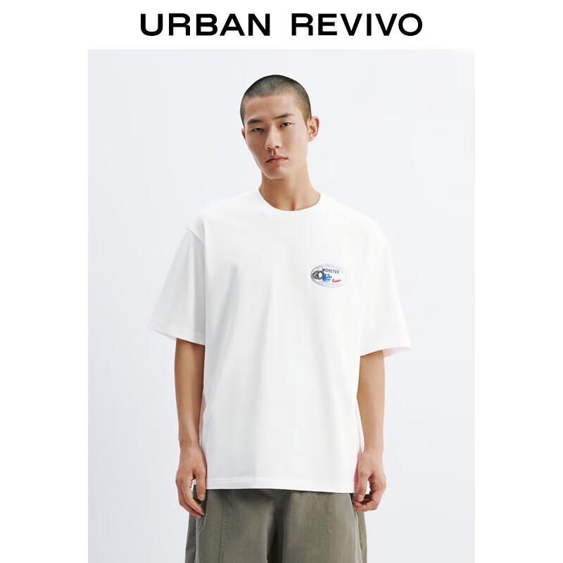 UR Men s Colorblock Cotton Short Sleeve T-Shirt XS