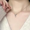 Titanium Steel Does Not Fade, Simple High-End Necklace Women'S Design Temperament Collarbone Chain Fashionable Personalized Pendant