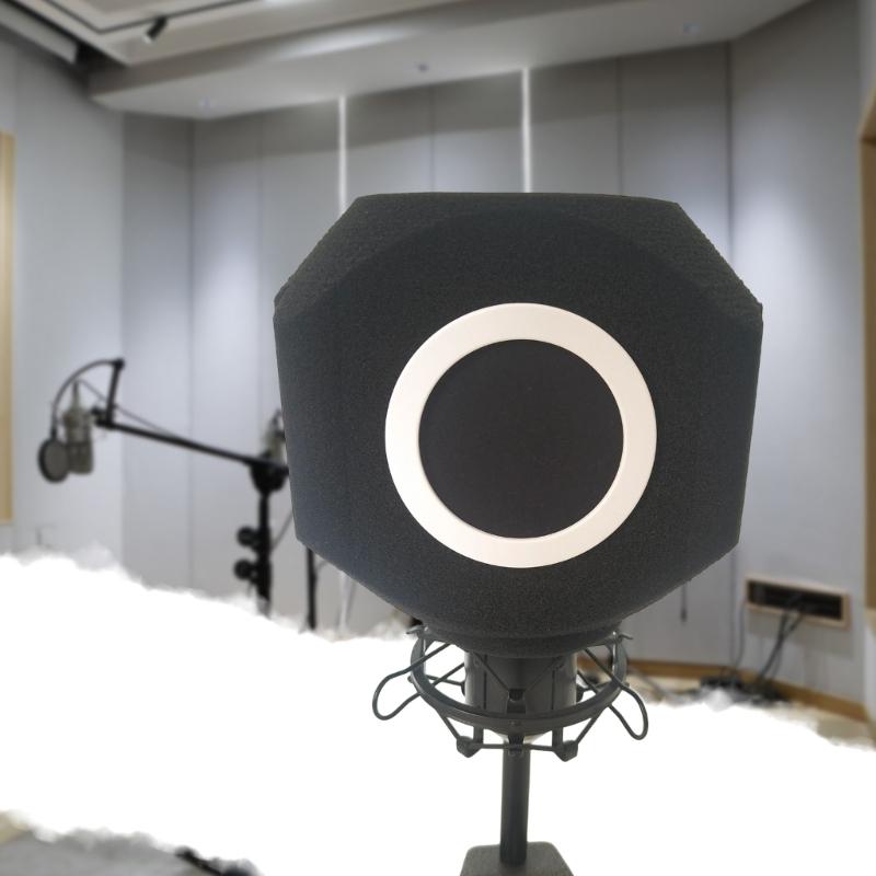 Durability Mics Windscreen Sponge Cover Easy Installation For Podcast Studio Streaming Setups Eliminates Background Noise