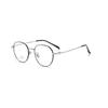 Keming Retro Titanium Round Eyeglass Frames with IP Plating - Model 3122