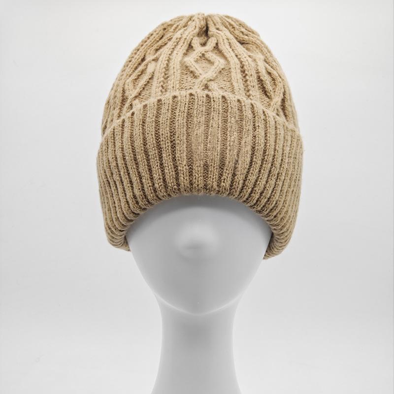 

Бархатная вязаная шапка женская зимняя толстая теплая велосипедная защитная шапка для ушей корейская версия с буквами универсальная вязаная шапка для мужчин one size