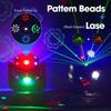 Professional DJ RGBW 4in1 Led Bar Disco Ball Laser Beam Lighting Moving Head DMX Pattern  Strobe for Stage Nightclub Party