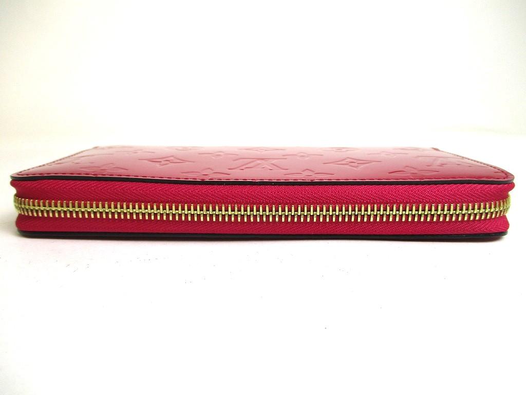 Authentic LOUIS VUITTON Vernis Magenta Patent Leather Round Zip Zippy Wallet #a326  Refurbished
