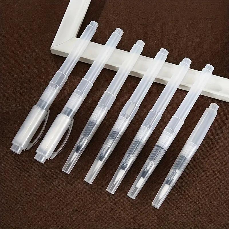 7pcs Watercolor Brush Pens Refillable Watercolor Brush Pens Water Paint Brushes For Watercolor Painting