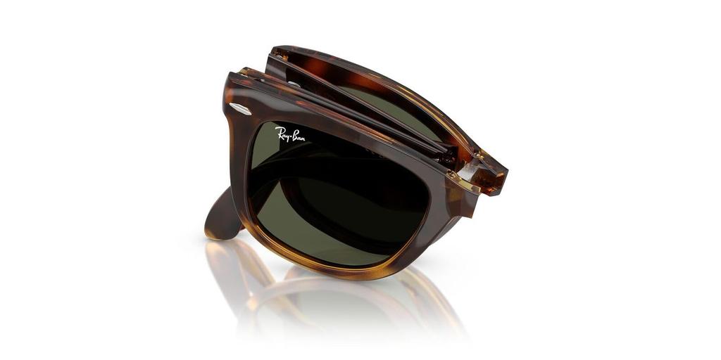 Sunglasses 0RB4105 WAYFARER FOLDING HAVANA GREEN Polarized [Ray-Ban] 710/3150