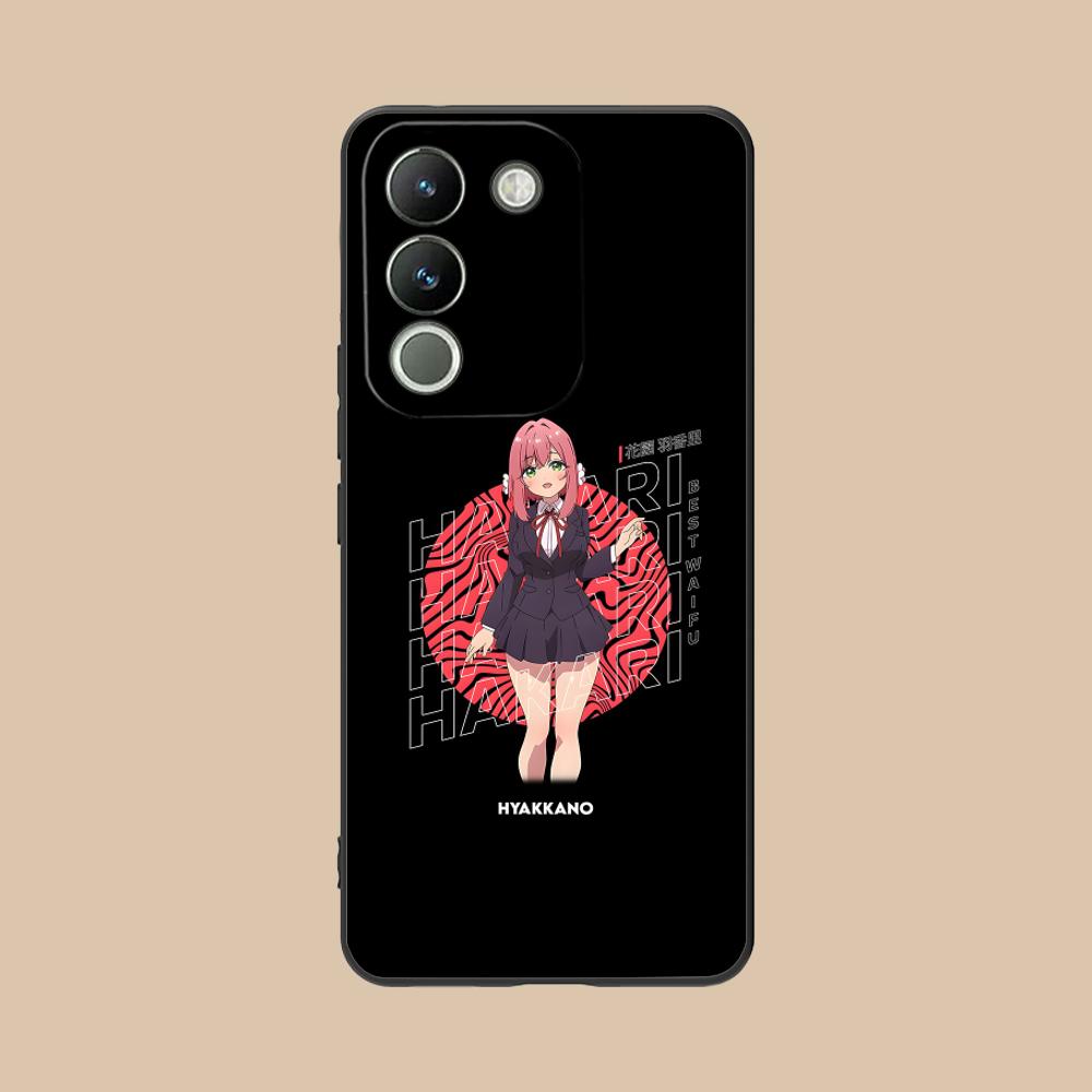 Anime Hakari Hanazono Matte TPU Mobile Phone Case for VIVO V60 V50 V40 V30 V29 V27 V25 V23 Pro Lite 5G Colorful Printing Cover