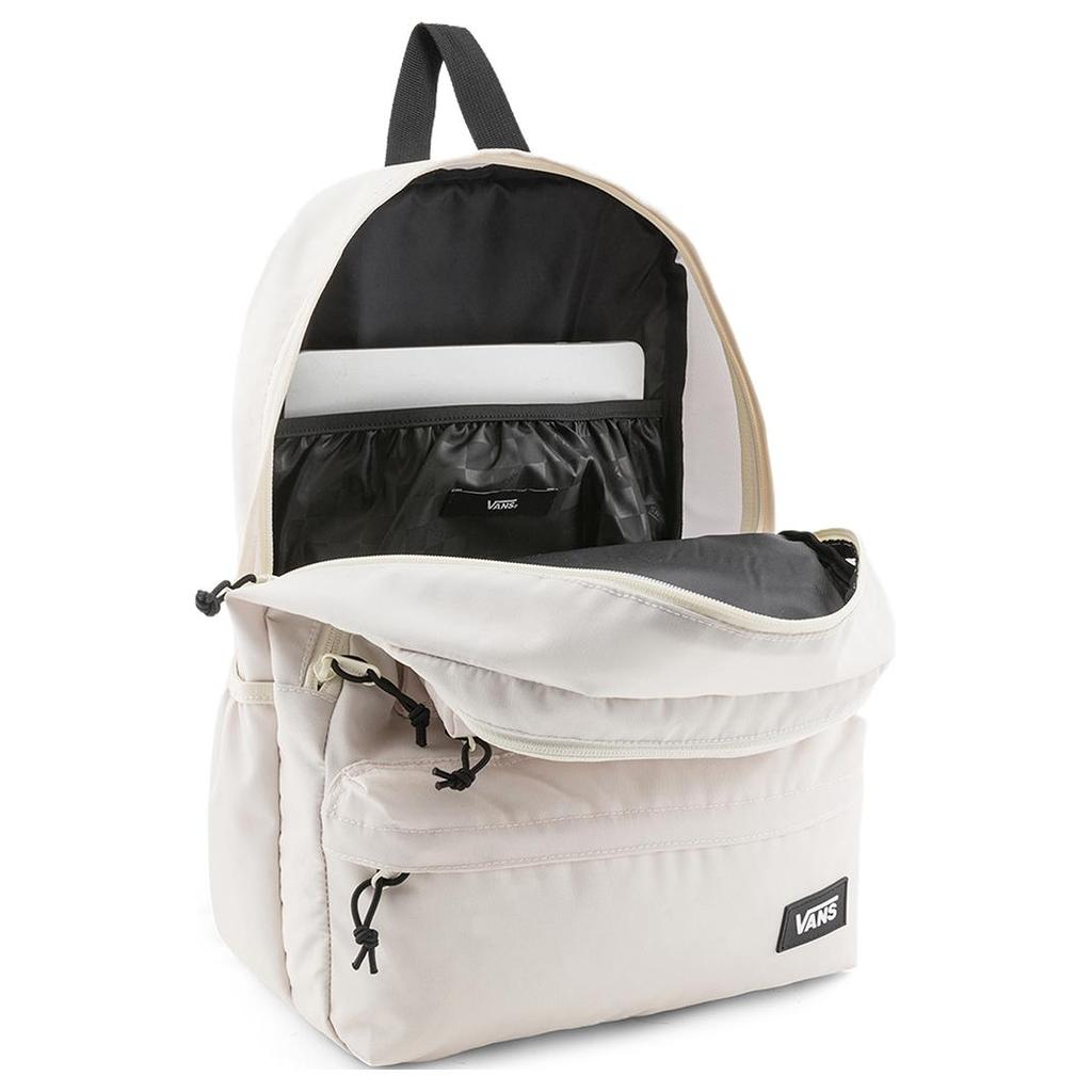 New Vans Polyester Backpack Regular Women's White VN000GP1DJR