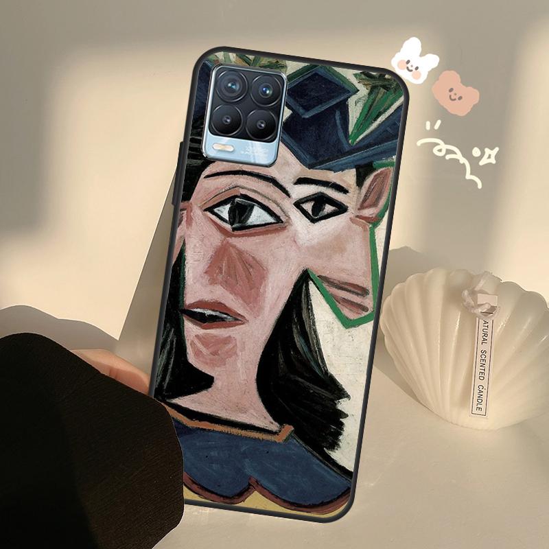 Malerei Picasso Abstrakte Kunst Für OnePlus 10 Pro 9 Pro 8T Nord2 9R Fall Für Realme GT 2 Pro 7 8 GT Neo2 9i 8i C21 Coque