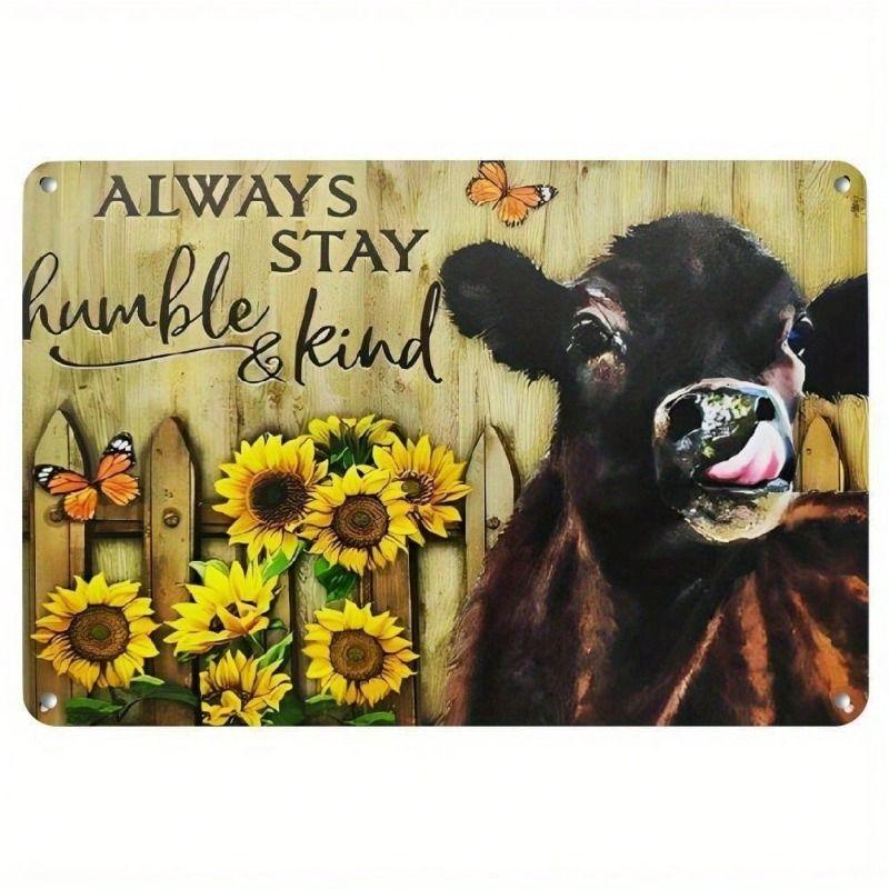 Wall Hanging Metal Sign Decorative Art 20x30cm