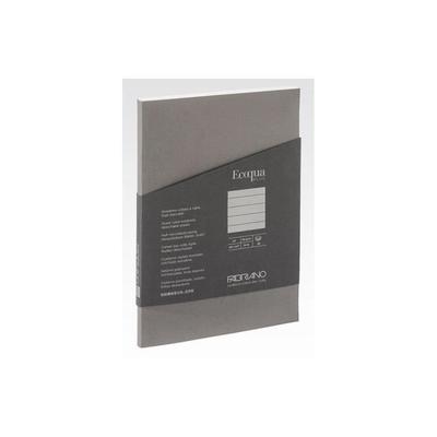 Notizbuch - FABRIANO - EcoQuaPlus - A5 - Liniert - 90g/m² - 90 Blatt - Anthrazit