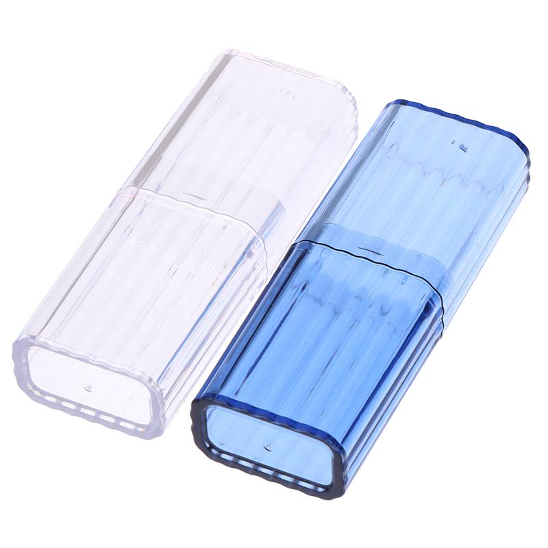 Dental Floss Sticks Portable Box Disposable Toothpicks Interdental Brush Floss Storage Case