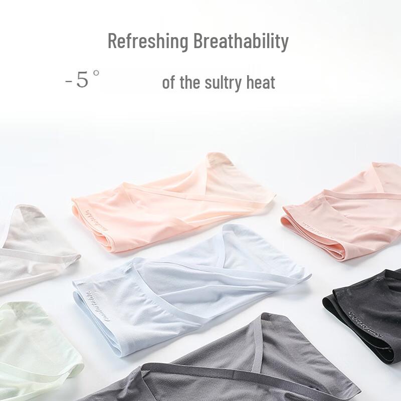 LANGSHA Men's Cotton Briefs 4-Pack