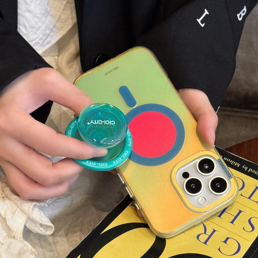 Luxusní Módní Matné Měnící Barvu Magsafe Pouzdra na Telefon pro iPhone 17 Air 16 15 Pro Max 14 13 Magnetický Kryt pro Bezdrátové Nabíjení