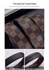Men's Genuine Leather Automatic Buckle Belt - Korean Style, Trendy, High-grade, Fashionable Waistband for Middle-aged and Young