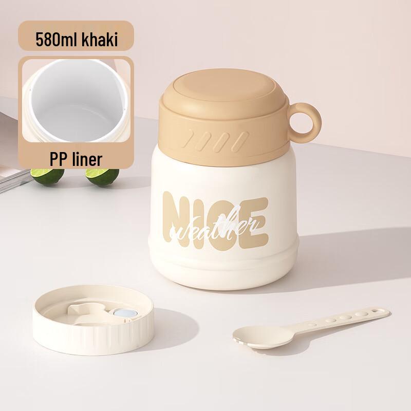 304 Stainless Steel Portable Bento Box with Breakfast Cup