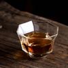 Japanese Style Heat Resistant Glass Tea Cup Small Octagonal Tea Tasting Cup for Home Office Tea