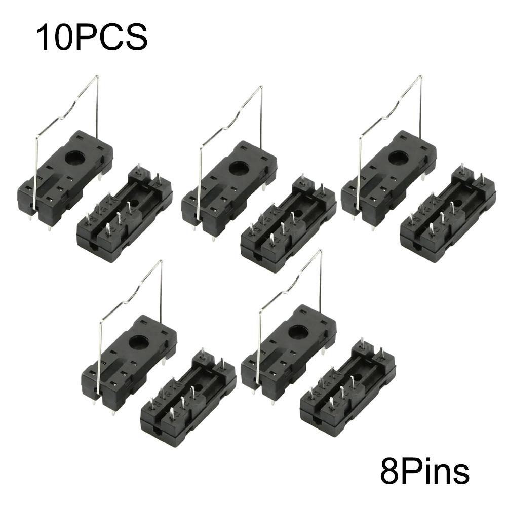 

10 PCS Car Relay PCB Socket 14F-2Z-A2 For G2R-1 G2R-2 G2R-1-E RT424024 HF115F Automotive Accessories