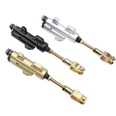 Motorcycle Rear Brake Pump Foot Hydraulic Brake Master Cylinder Pump For Motorcycle ATV and Dirt Bike Accessories Universal