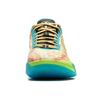 Li Ning Liren 5 Slip Resistant Coverage Lightweight Rebound Performance Basketball Shoes Men's Orange Blue ABAU095-6