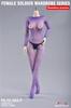 Scale Fire Girl Toys Purple Soldier Wardrobe Series Seamless Mesh Socks for Action Figures and Not [TOYBARJAPAN] 1/6 FG-YC-003F Women's (Body, Head,