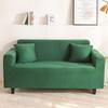 Milk Silk Sofa Cushion Printing All-inclusive Solid Color Lazy Cover Elastic Three-person Sofa Cover
