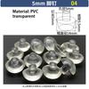 T-Shaped Stopper PVC PE Plastic Stopper Furniture Table Chair Leg Foot Bottom Anti Slip Foot Pad Sealing Cap Transparent Plug