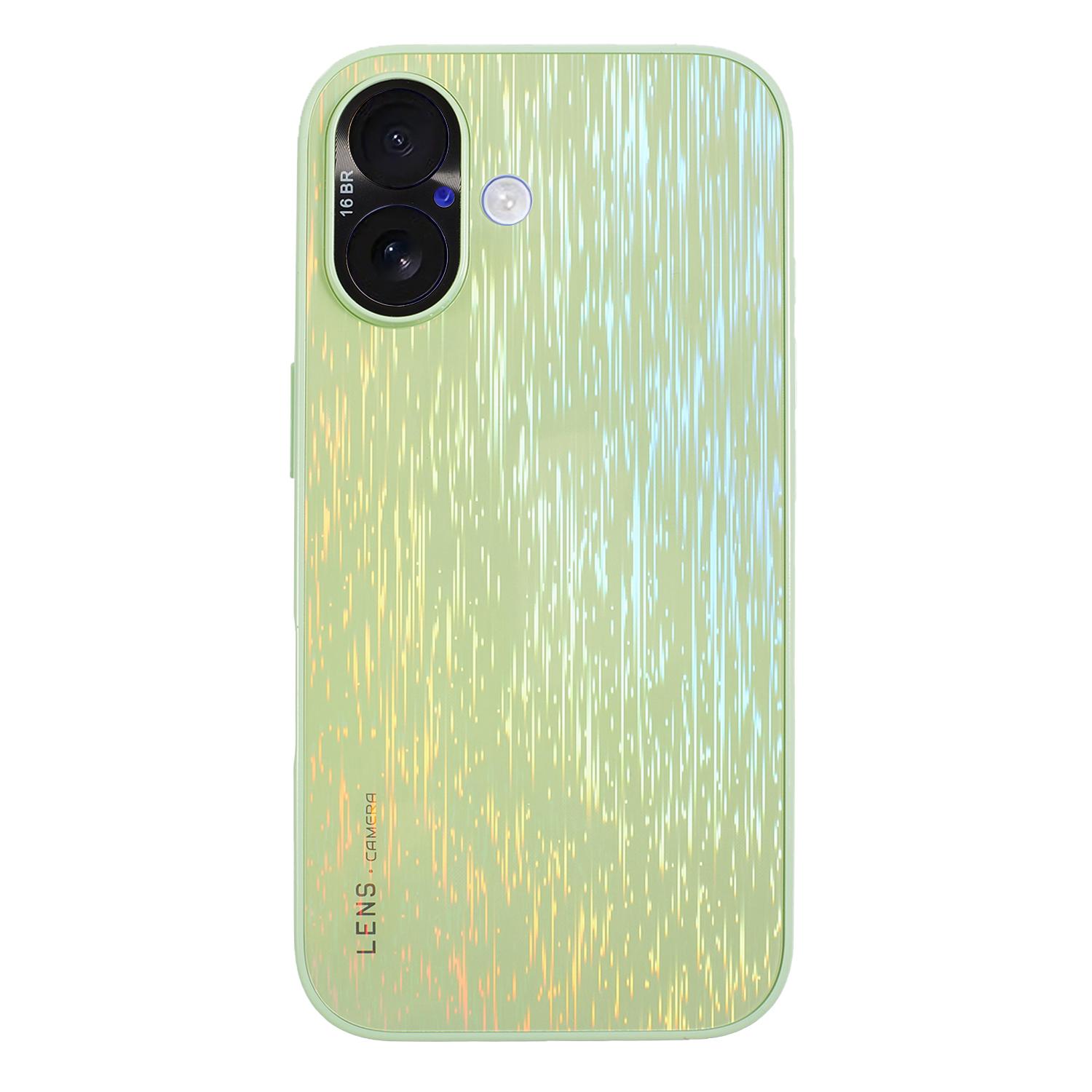 

For iPhone 16 Colorful Phone Case Ultra Slim Dropproof Hard PC Back Cover D