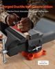 VEVOR Bench Vise, 203 mm(8") Jaw Width, 203 mm(8") Max Jaw Opening Multipurpose Vise with 360 degreesSwivel Locking Base