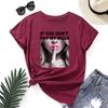 Women Men Cotton T Shirt Round Neck Short Sleeve Tee Fashion Black White Top Comfortable Soft T-Shirts